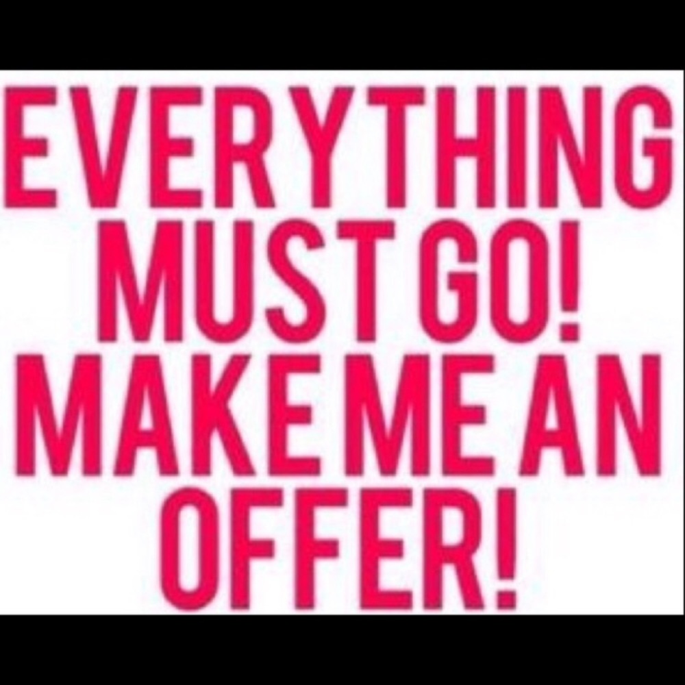 Bundles and offers accepted/encouraged:)